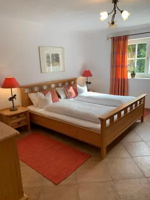 Ein Bett oder Betten in einem Zimmer der Unterkunft Wagner Häusl