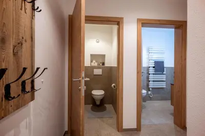 Ein Badezimmer in der Unterkunft Mannharthof Apartments