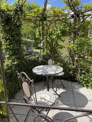 Ein Garten an der Unterkunft Appartment Martin
