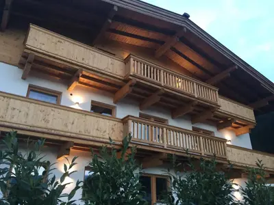 Ein Balkon oder eine Terrasse in der Unterkunft Appartementhaus Schubert