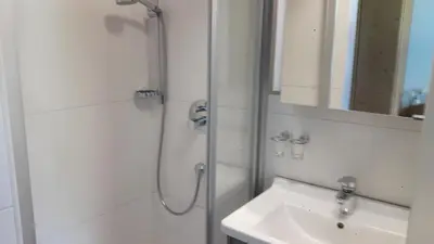 Ein Badezimmer in der Unterkunft Lamplhof B&B