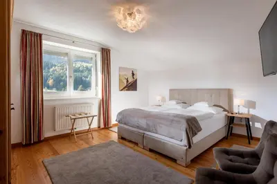 Ein Bett oder Betten in einem Zimmer der Unterkunft Penthouse Appartement