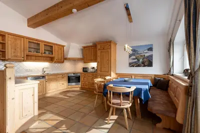 Küche/Küchenzeile in der Unterkunft Penthouse Appartement