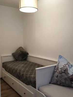 Ein Bett oder Betten in einem Zimmer der Unterkunft Casa Vierthaler