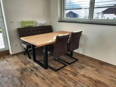 Ein Sitzbereich in der Unterkunft Casa Vierthaler