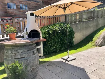 Ein Garten an der Unterkunft MyApart Jochberg
