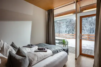 Ein Bett oder Betten in einem Zimmer der Unterkunft EMMA'S Appartements