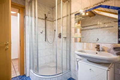 Ein Badezimmer in der Unterkunft Ferienwohnung Spindlegger