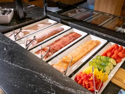Essen im Hotel oder in der Nähe