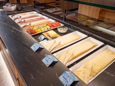Essen im Hotel oder in der Nähe