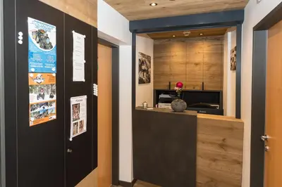 Küche/Küchenzeile in der Unterkunft Hotel Tristkogel
