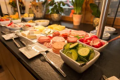 Essen im Hotel oder in der Nähe