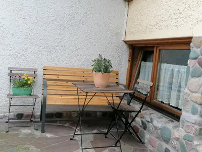 Ein Balkon oder eine Terrasse in der Unterkunft Drechslerhaus