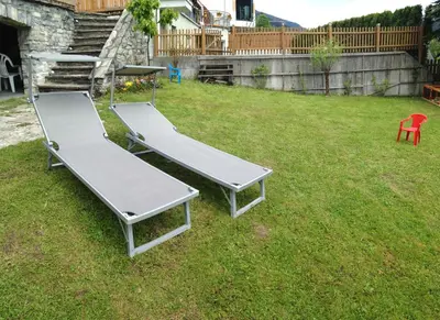 Ein Garten an der Unterkunft Haus Willibald