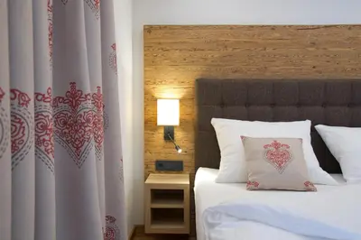 Ein Bett oder Betten in einem Zimmer der Unterkunft Blattlhof