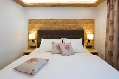 Ein Bett oder Betten in einem Zimmer der Unterkunft Blattlhof