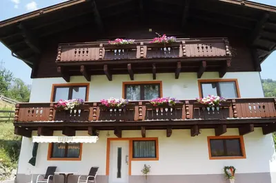 Ein Balkon oder eine Terrasse in der Unterkunft Appartment Sonnenschein