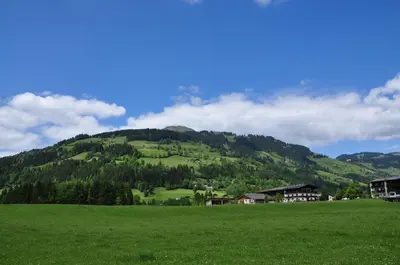 Naturlandschaft in der Nähe des Privatzimmers