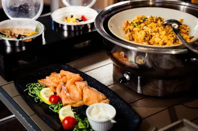 Essen im Hotel oder in der Nähe