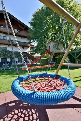 Ein Kinderspielbereich in der Unterkunft Pension Traube