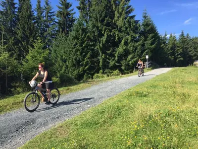 Radfahren an der Unterkunft Sonnenalp Markbachjoch XL oder in der Nähe