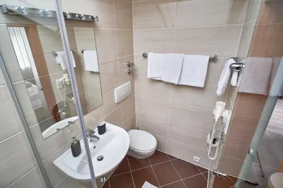 Ein Badezimmer in der Unterkunft Appartements Pungg