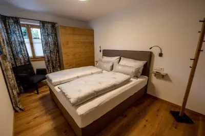 Ein Bett oder Betten in einem Zimmer der Unterkunft Leni´s Appartements