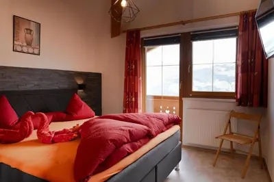 Ein Bett oder Betten in einem Zimmer der Unterkunft Appartement Hippach im Haus Sporer