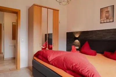 Ein Bett oder Betten in einem Zimmer der Unterkunft Appartement Hippach im Haus Sporer