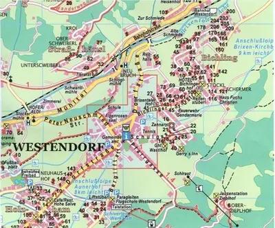 Grundriss der Unterkunft Appartementhaus Fuchs Christian