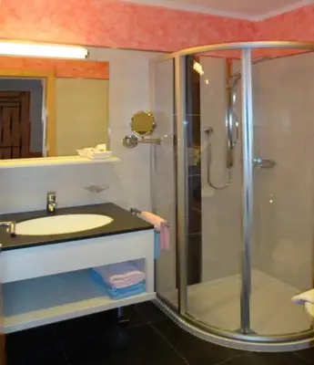 Ein Badezimmer in der Unterkunft Appartementhaus Fuchs Christian