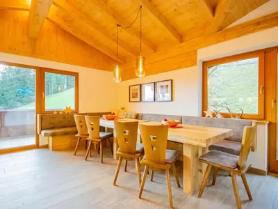 Ein Sitzbereich in der Unterkunft Apartment Brandegg Top 2 by Interhome