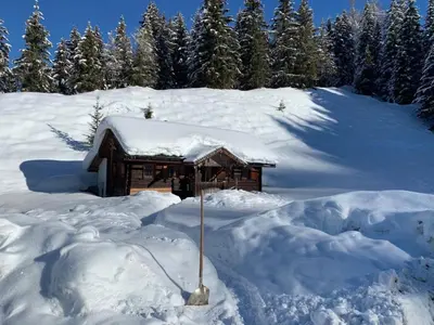 Grundriss der Unterkunft Zaunwiesen Selbstversorgerhütte