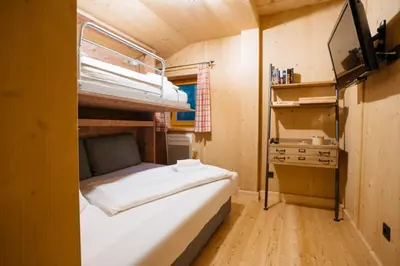 Grundriss der Unterkunft Zaunwiesen Selbstversorgerhütte