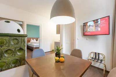 TV/Unterhaltungsangebot in der Unterkunft Villa Maria - Suiten & Appartement