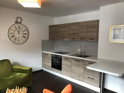 Küche/Küchenzeile in der Unterkunft Villa Maria - Suiten & Appartement