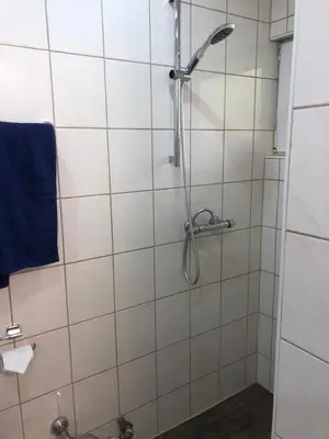 Ein Badezimmer in der Unterkunft Posthof 33