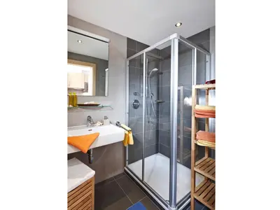 Ein Badezimmer in der Unterkunft Appartement Waldhäusl