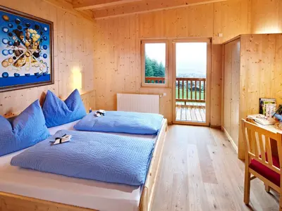 Ein Bett oder Betten in einem Zimmer der Unterkunft Appartement Waldhäusl