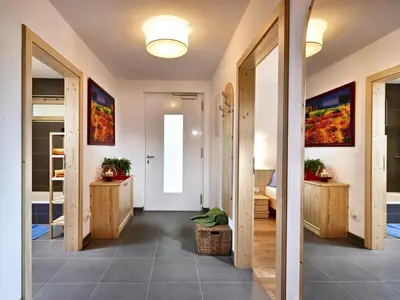 Ein Bett oder Betten in einem Zimmer der Unterkunft Appartement Waldhäusl