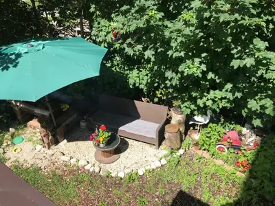 Ein Garten an der Unterkunft Haus Zillertal am Achensee