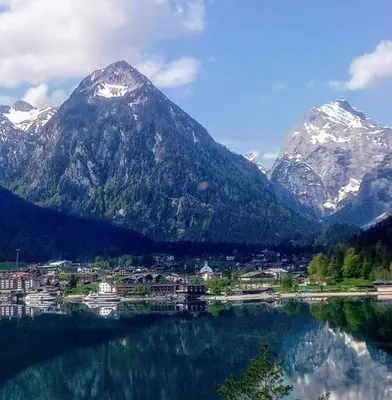 Naturlandschaft in der Nähe des Privatzimmers