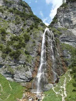 Naturlandschaft in der Nähe des Privatzimmers