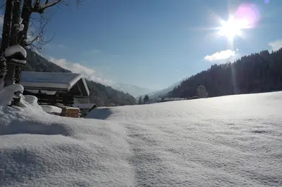Haus Schatzbergblick im Winter