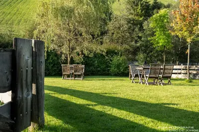 Ein Garten an der Unterkunft Appartments Gerlos Am Bach - Riverside