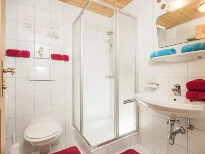 Ein Badezimmer in der Unterkunft Ferienwohnung Martin