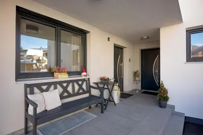 Ein Balkon oder eine Terrasse in der Unterkunft Appartement Sophie