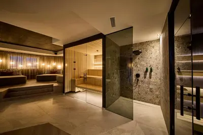 Ein Badezimmer in der Unterkunft The Poolhouse Boutique Lodge