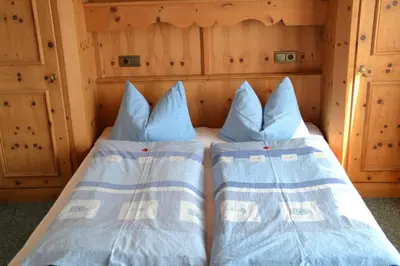 Ein Bett oder Betten in einem Zimmer der Unterkunft Gästehaus Christoph