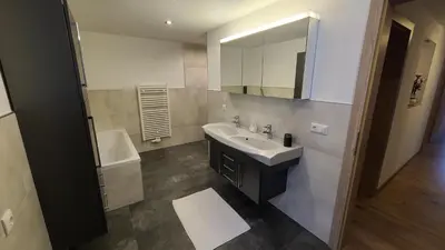 Ein Badezimmer in der Unterkunft Ferienwohnung Graber